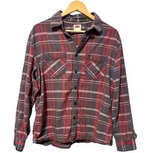 Levi’s Women’s Vintage Plaid Western Top